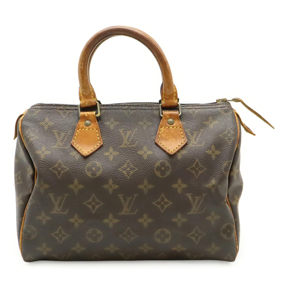 LOUIS VUITTON Monogram Speedy brown Boston Bag Handbag